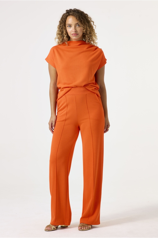 SWEATER C50260 1345 tangerine red